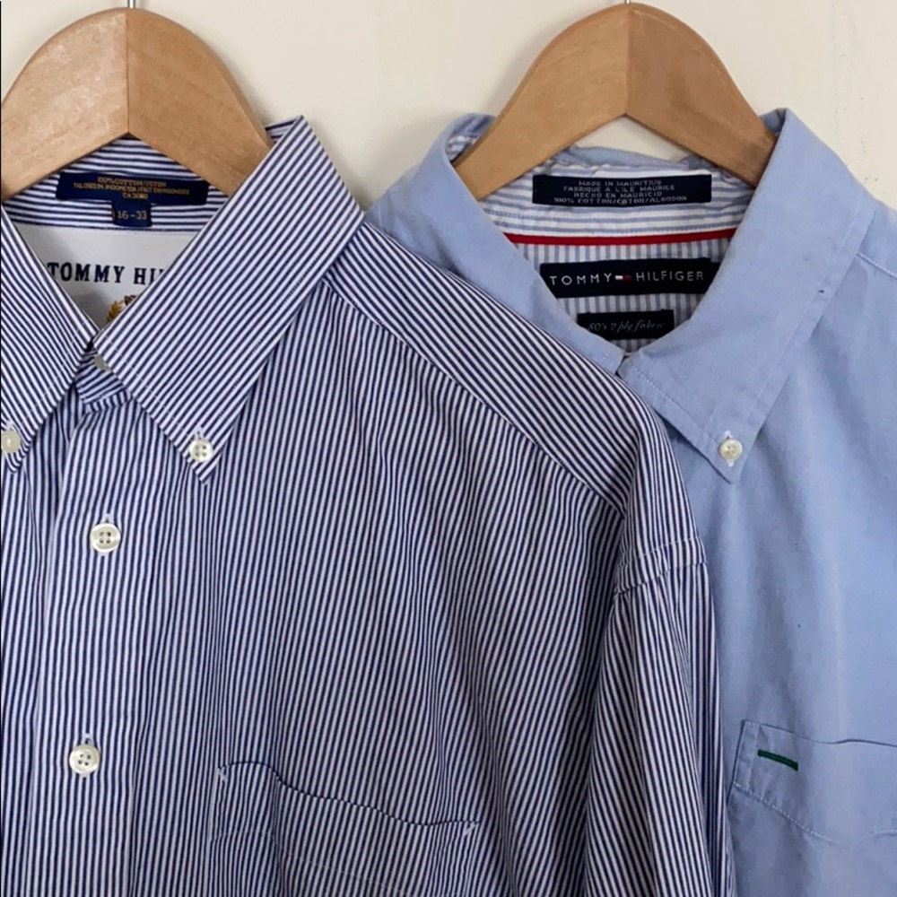 *Bundle* 2 Tommy Hilfiger Dress Shirts